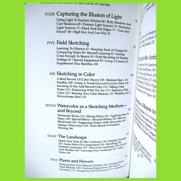 Book: The Sierra Club Guide to Sketching in Nature, by Cathy Johnson - Picture 13 of 16